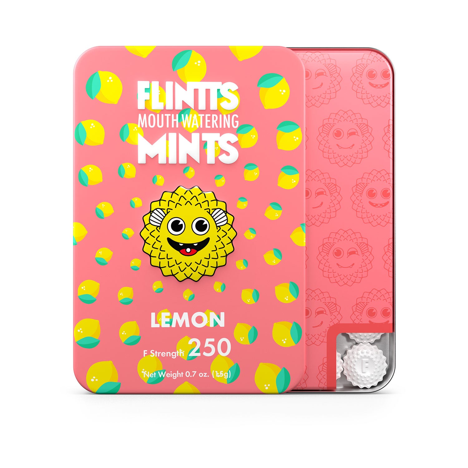 Flintts Mints Pink Lemonade Mouth Watering Mints F-250 – ToyHubUSA