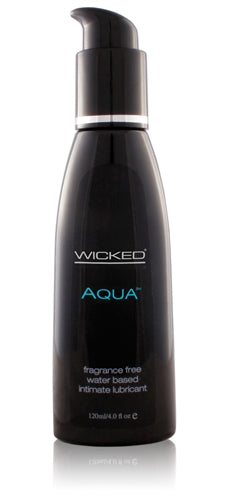 Silky Smooth Aqua Enriched with Aloe and Vitamin E Water-Based Lubricant for Heightened Sensations and Spa Treatment Feel