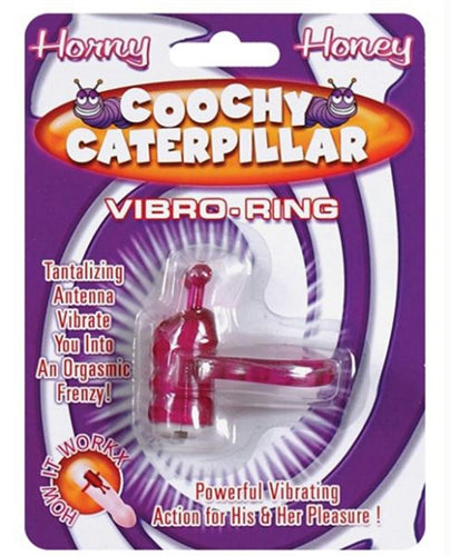 Caterpillar Bliss Vibrating Cock Ring - Ultimate Couples Toy for Sensational Pleasure!