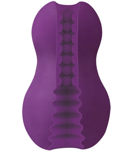 Double Your Pleasure with the Mood Exciter Stroker - Two Entrances, Two Unique Sensations, Made in the USA!