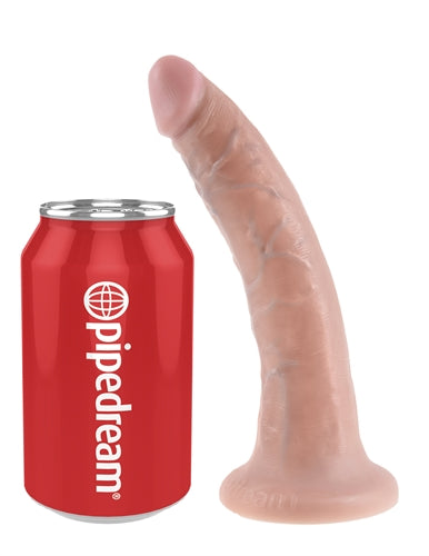 King Cock 7-Inch Realistic Dildo with Suction Cup Base