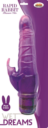 Experience Intense Orgasms with the Powerful Wet Dreams Rabbit Vibe - Phthalate-Free and Waterproof!