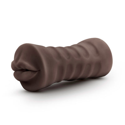 Hot Chocolate Heather - The Ultimate Vibrating Stroker for Mind-Blowing Pleasure!