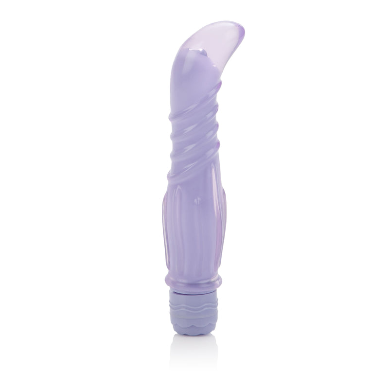 Discreet G-Spot Vibrator with Removable Plush Sleeve and Multi-Speed Vibrations - Phthalate-Free and Waterproof