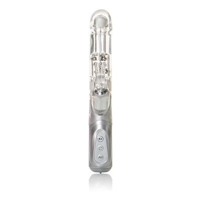 Petite Jack Rabbit Vibrator: 7 Functions, 3 Speeds, Waterproof, Phthalate-Free, Perfect for Clitoral and Vaginal Stimulation.