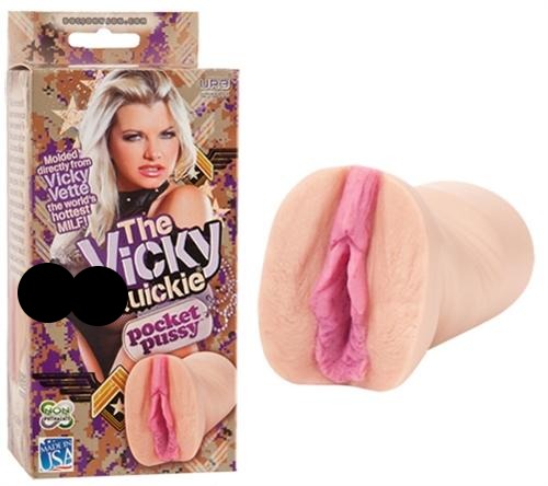 Blonde Bombshell Pocket Pussy: Experience Ecstasy with Vicky Vette&