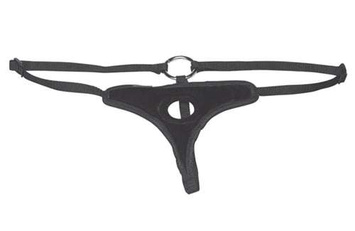 Unleash Your Wild Side with the Adjustable Black Velvet Bikini Strap-On