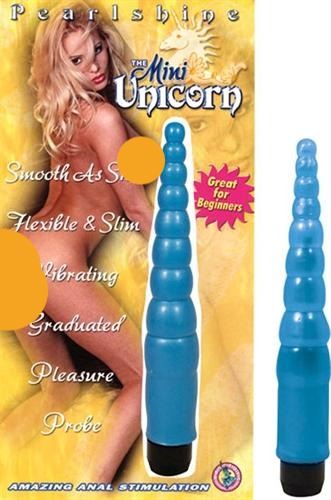Smooth Flexible Unicorn Horn Anal Vibrator - The Ultimate Pleasure Toy!