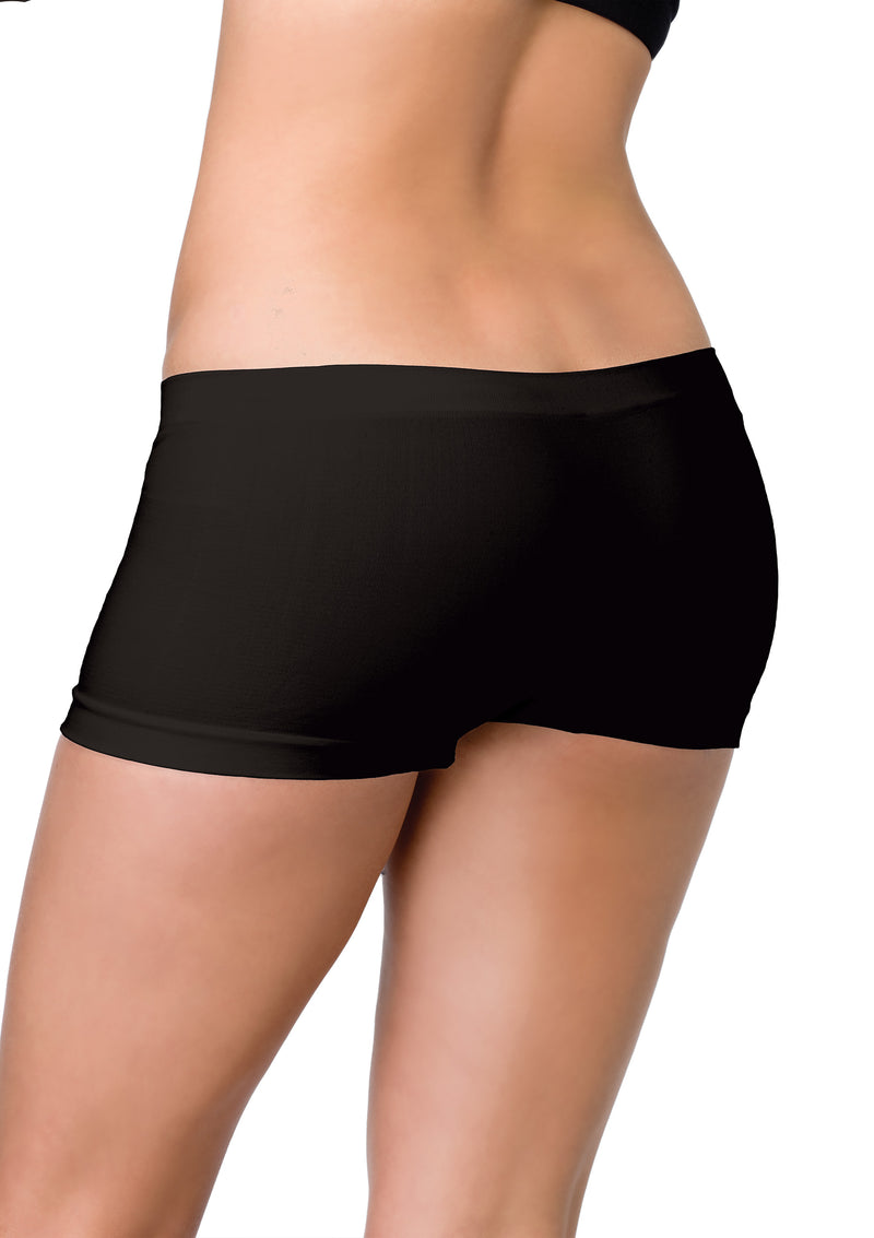 Black Spandex Boyshorts - Sexy, Comfortable, and Perfect for Any Body Type!