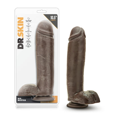 Meet Your New Pleasure Partner: Mr. Mister 10.5" Realistic Dildo with Suction Cup Base