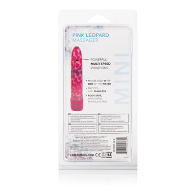 Leopard Adventure Mini: Waterproof Multi-Speed Massager for Fun