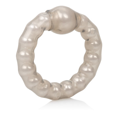 Stretchable Erection Enhancer with Pearl Stimulation Beads - Ultimate Pleasure Ring