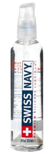 Enhance Your Sensuality with Swiss Navy Silicone Lubricant - Long-Lasting and Safe for Condoms and Ingestion!