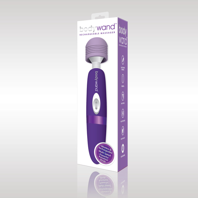 Soft-Touch Body Massager with Multiple Attachments and Control Dial - Rechargeable and Deceptively Powerful!