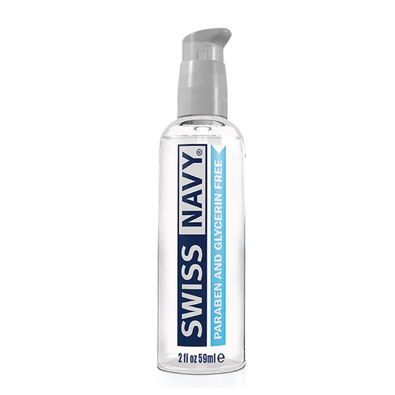 Silky Smooth Swiss Navy Lubricant for Enhanced Intimacy - Paraben and Glycerin Free Formula for Ultimate Satisfaction - 2 Fl. Oz. Bottle.