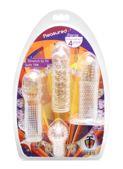 Spice Up Your Love Life with Kits' 4 Piece Pleasure Penis Enhancement Pack