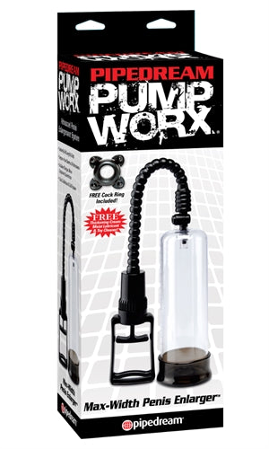 Max-Width Penis Enlarger Pump for Bigger, Thicker and More Powerful Erections!