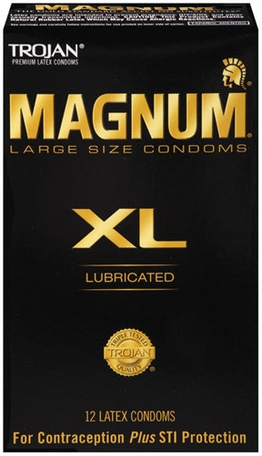 Upgrade Your Game with Trojan Magnum XL Condoms - 30% Larger for Maximum Comfort and Security!