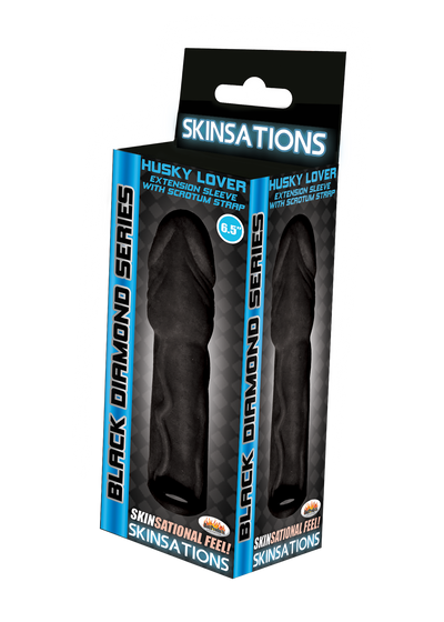 Maximize Your Size with Skinsations Black Diamond Penis Extension