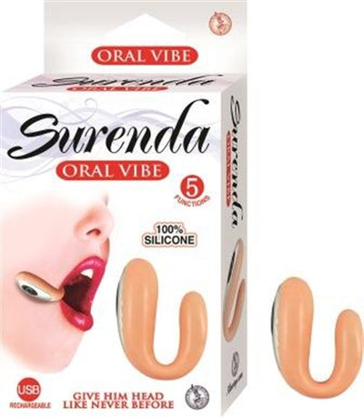 Enhance Oral Pleasure with Surenda's Waterproof Vibe - 5 Thrilling Functions, USB Rechargeable