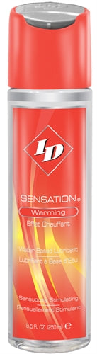 Get Hot and Heavy with ID Sensation Warming Lubricant - Made in the USA, Water-Based Formula for Maximum Pleasure!