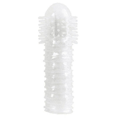 Glow-in-the-Dark Penis Extension & Sleeves: Add Length, Girth, and Stimulating Nodules for Ultimate Pleasure.