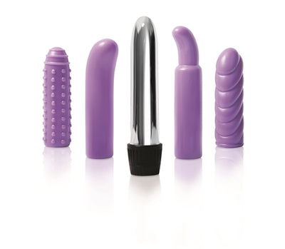 Wild Ride Multi-Sleeve Vibrator Kit: Five Erotic Experiences in One Package!