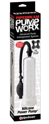 Silicone Power Pump - Maximize Your Pleasure and Confidence with No Harmful Side Effects!