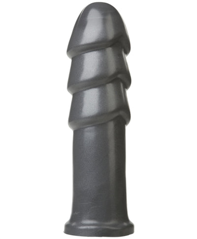 Triple-Rippled Dildo: The Ultimate 10-Inch Pleasure Toy with Antibacterial Formula and Vac-U-Lock Compatibility!