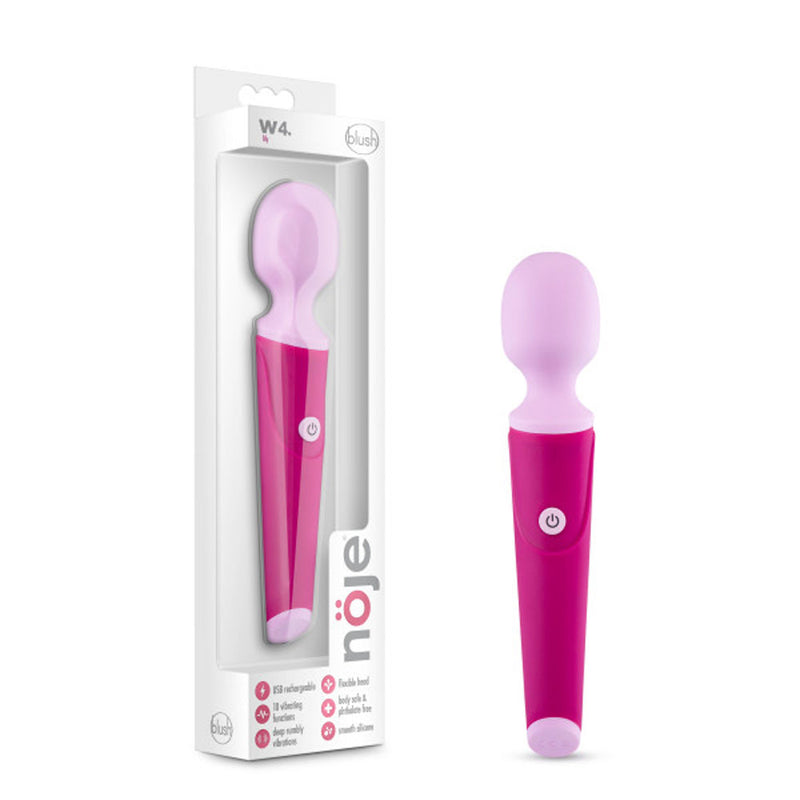Noje W4: Cordless, Rechargeable, and Body-Safe Pleasure Vibe with 10 Functions.