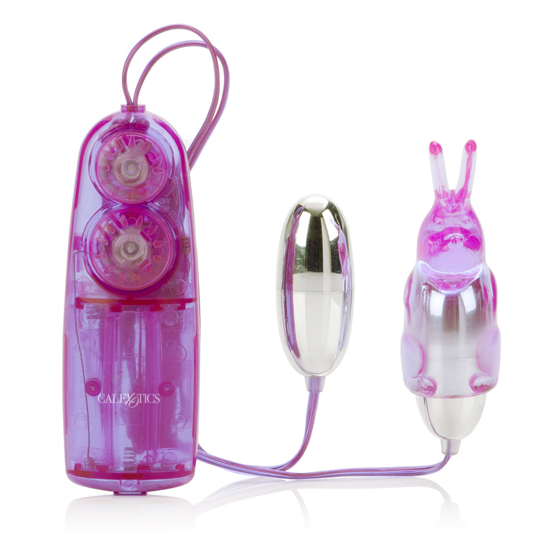 Ultimate Pleasure: Dual Bullet Clit Stimulator with Removable Bunny Teaser