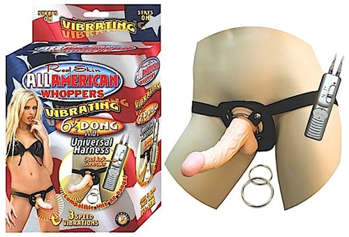 Spice Up Your Bedroom with our Multi-Speed Wigs Strap-On Harness and Vibrating Dong Set