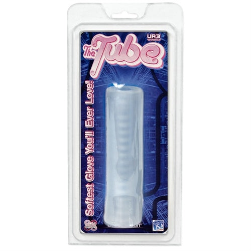 Masturbation Sleeve with Ribs for Ultimate Pleasure and Easy Use - Non-Phthalate Material, Body Safe, Made in USA.