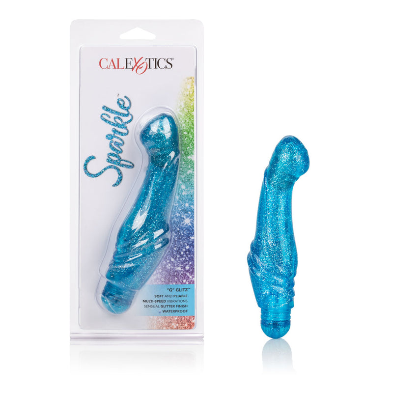 Glitter G-Spot Vibrator: Plushy Soft, Multi-Speed, and Perfectly Curved for Maximum Pleasure!