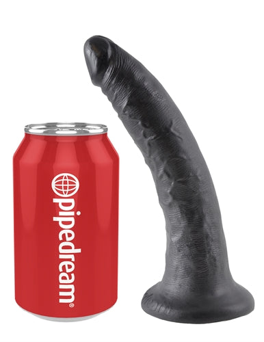 Get Intimate with Realistic Handcrafted 7-Inch King Dildo - Suction Cup Base for Wild Adventures!