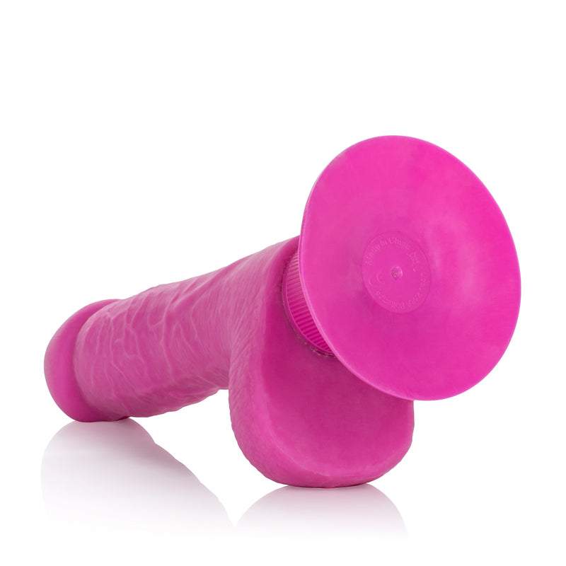 Realistic Waterproof Vibrating Dildo with Suction Cup Base for Hands-Free Pleasure Anywhere!
