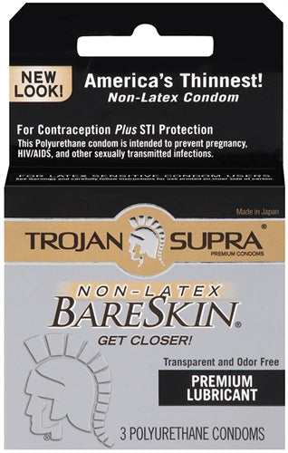 Trojan Supra Bareskin: The Sensational Latex-Free Condom for Ultimate Pleasure