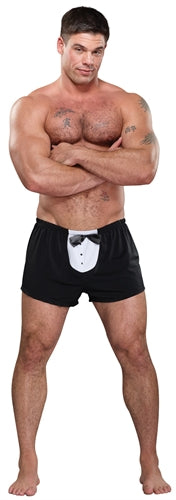 Novelty Tuxedo Boxer: Playful and Elegant Lingerie for a Memorable Night
