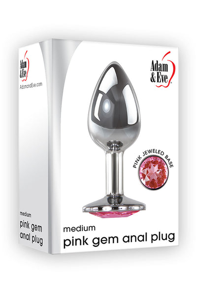Enhance Your Pleasure with the Pink Gem Medium Anal Plug