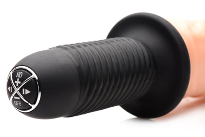 Get Satisfied with the Curved Dictator: 13 Mode Vibrating Dildo Thruster