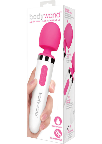 USB Rechargeable Waterproof Wand Vibrator with 8 Massage Patterns and Variable Speeds
