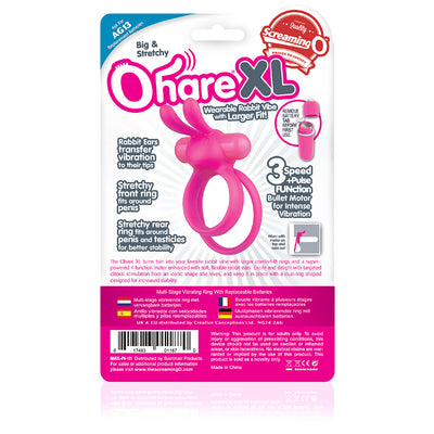 Experience Ultimate Pleasure with Ohare XL Vibrating Couples Ring