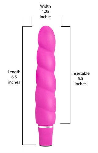 Seductive Satin Finish Anastasia Vibrator with 10 Vibration Functions and Waterproof Motor for Worry-Free Play.