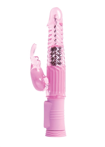 Slim and Sexy Rabbit Vibrator with Multiple Settings and Flickering Bunny Ears for Maximum Pleasure