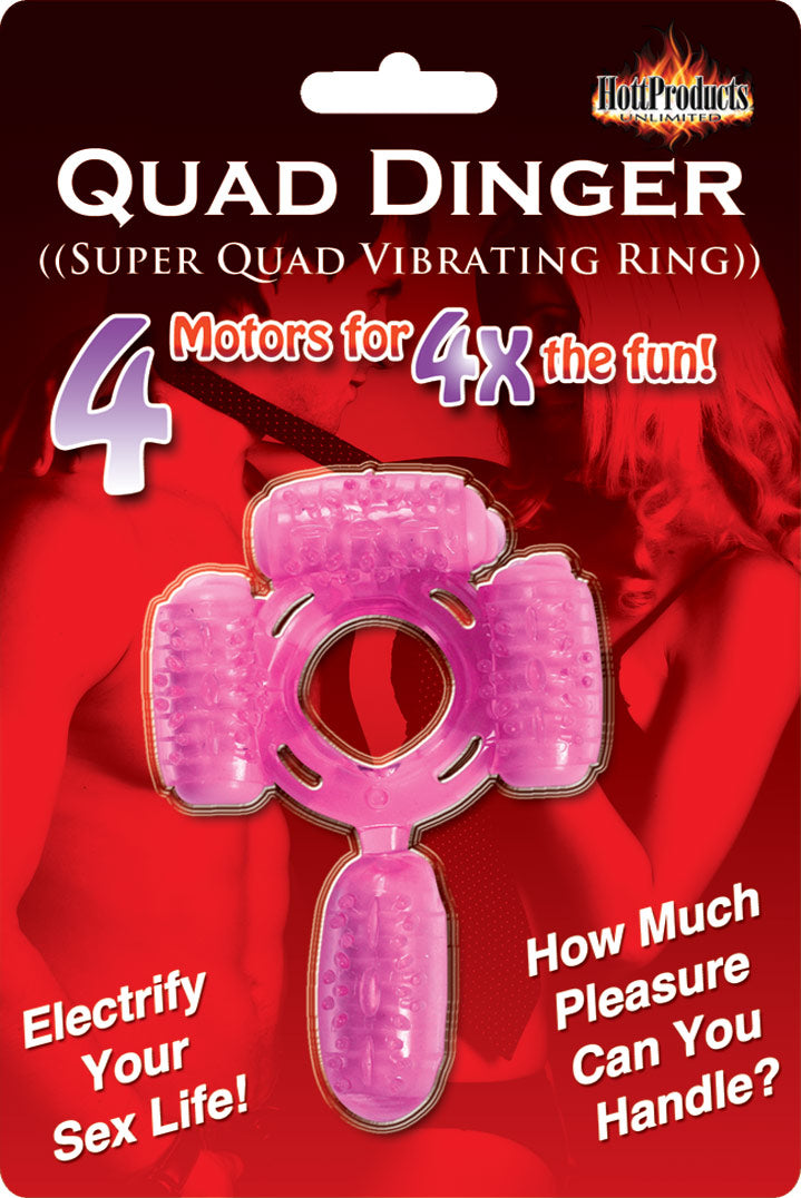 Ultimate Bliss Cockring with Clit Stimulators - Four Powerful Bullets for Pure Ecstasy!