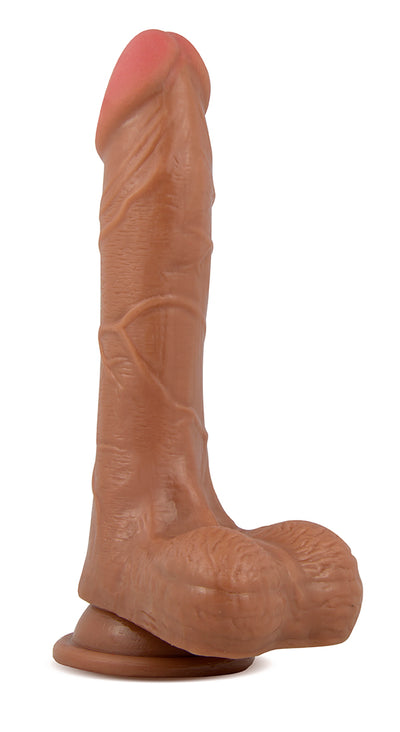 Experience Hands-Free Pleasure with X5's Realistic Suction Cup Dildo