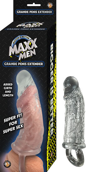 Maxx Men Grande Penis Sleeve - Enhance Your Pleasure and Leave Your Partner Begging for More!