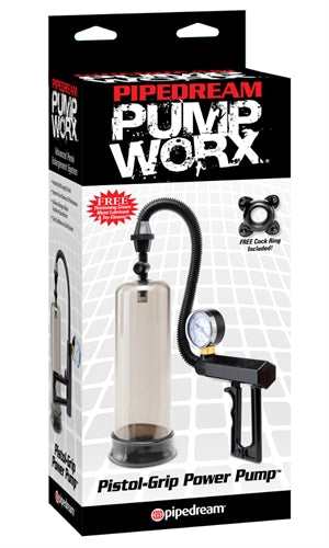 Pistol-Grip Power Pump - Enhance Your Size and Satisfaction Safely and Affordably!