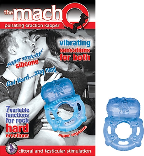 Super Stretchy Silicone Vibrating Cock Ring - 7 Functions for Ultimate Pleasure