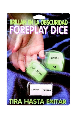 Spice up your love life with our Top 300 rated glow-in-the-dark Foreplay Dice!